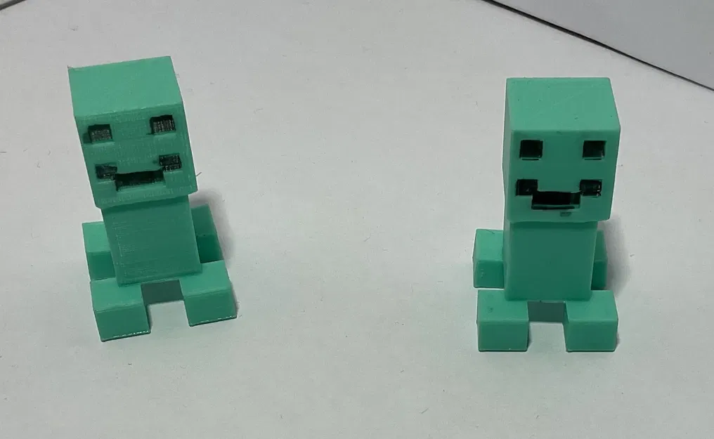 Creeper nhỏ đang mỉm cười từ game Minecraft - Image 2