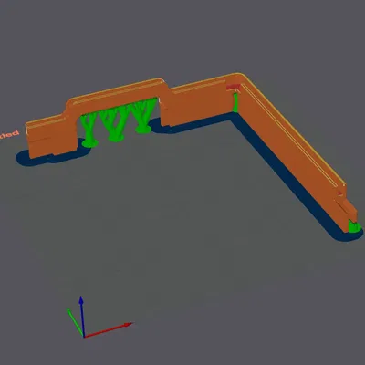 Giá đỡ Creality K1 với các tab khóa cải tiến
