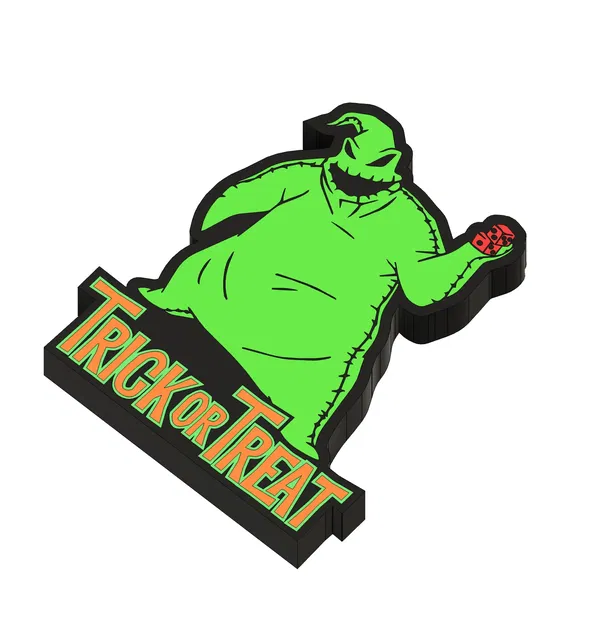 Hộp đèn Oogie Boogie cho lễ hội Halloween - Image 2