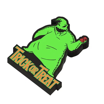 Hộp đèn Oogie Boogie cho lễ hội Halloween