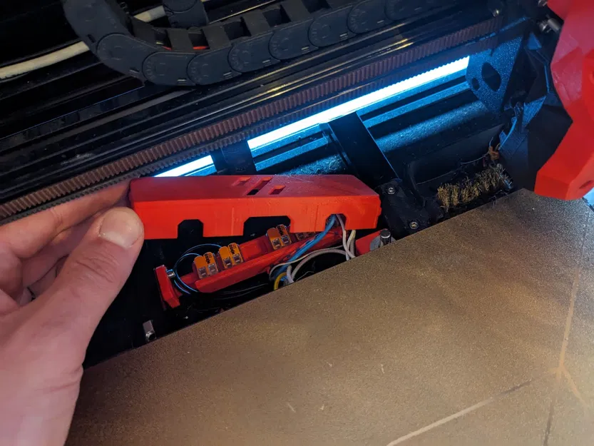 Nắp che kẹp Wago cho bề mặt nhiệt Voron 2.4 - Image 2