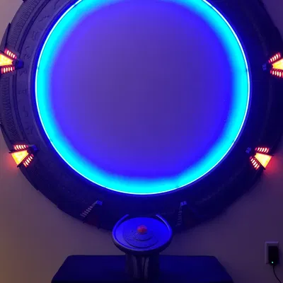 Cổng sao phát sáng cao 5ft điều khiển bằng arduino