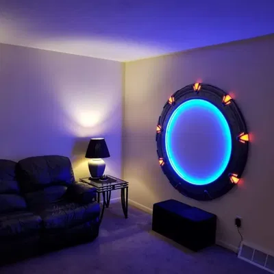 Cổng sao phát sáng cao 5ft điều khiển bằng arduino