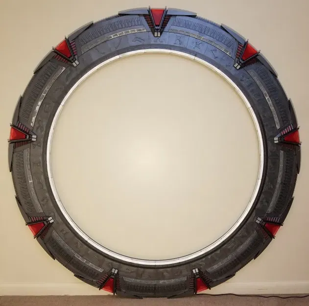 Cổng sao phát sáng cao 5ft điều khiển bằng arduino - Image 4