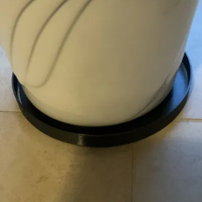 Đế chậu cây thiết kế đơn giản cho máy in 3D