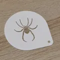 Mẫu trang trí hình nhện cho cà phê - Thumbnail 2