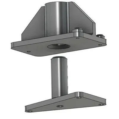 Giá đỡ hai mảnh cho bánh lái trước Multiplex Twinstar