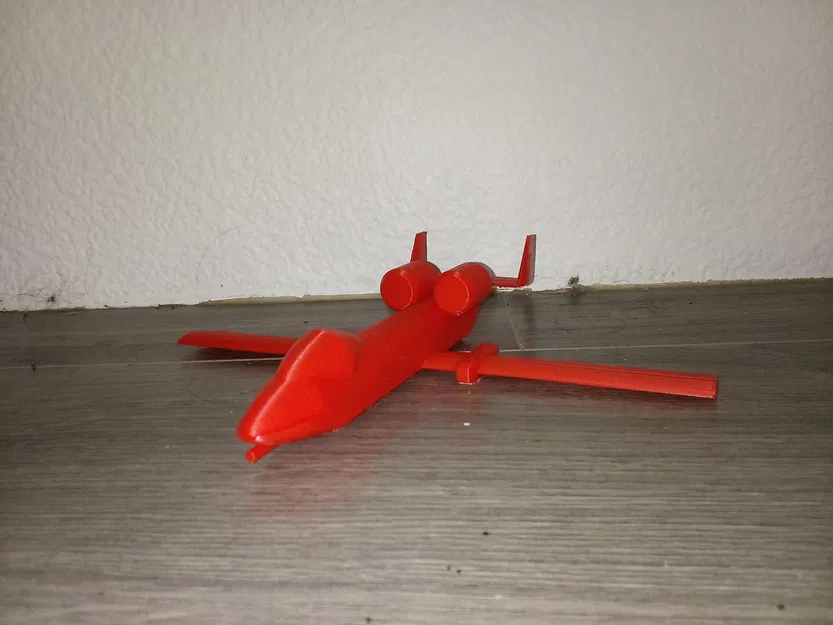 Mô hình A-10 Warthog in 3D trang trí nhỏ gọn - Image 1