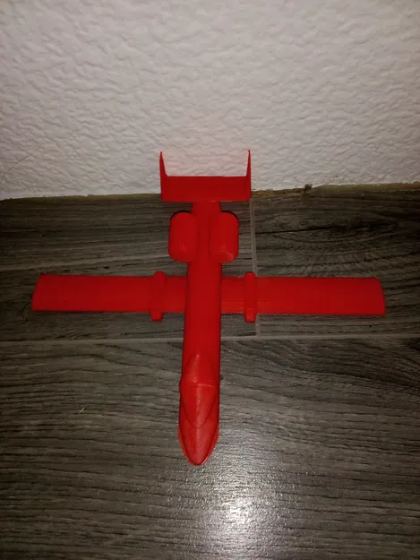 Mô hình A-10 Warthog in 3D trang trí nhỏ gọn - Image 2