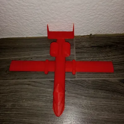 Mô hình A-10 Warthog in 3D trang trí nhỏ gọn