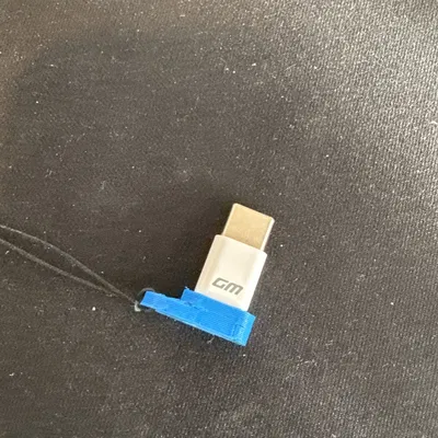 Kẹp chìa khóa chuyển đổi Micro USB sang USB-C