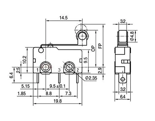 Dừng Y cơ khí cho thanh nhôm 2020 - Image 3