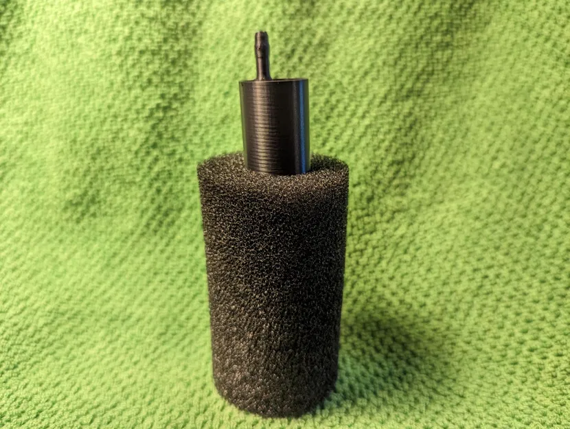 Bộ lọc bọt biển tích hợp đá không khí cho bể cá nhỏ - Image 1