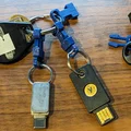 Khóa móc chìa khóa tiện lợi với khả năng ngắt kết nối nhanh - Thumbnail 1