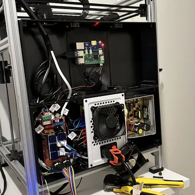 Hộp điện tử cho máy in CoreXY tùy chỉnh