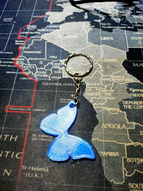 Móc khóa hình bướm dễ làm từ TPU - Image 1