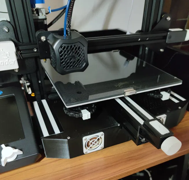 Vỏ điện tử trước cho Ender-3 V2 và hộp Raspberry Pi - Image 1