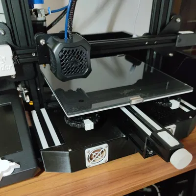 Vỏ điện tử trước cho Ender-3 V2 và hộp Raspberry Pi