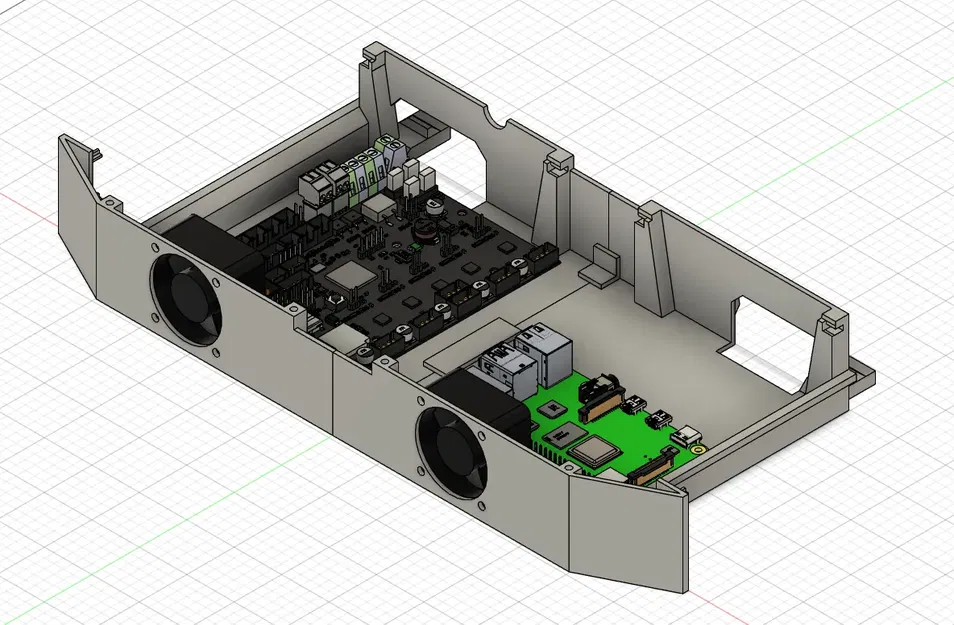 Vỏ điện tử trước cho Ender-3 V2 và hộp Raspberry Pi - Image 7