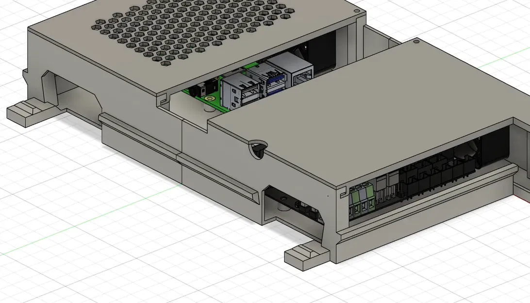Vỏ điện tử trước cho Ender-3 V2 và hộp Raspberry Pi - Image 8