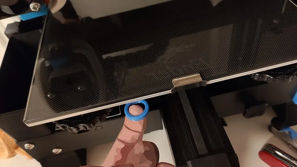 Tay cầm giường in Ender3v2 kiểu tối giản gắn nhanh - Image 1