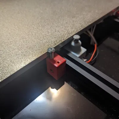 Dừng đỡ đĩa linh hoạt Voron 2.4 bằng vít M3 hoặc M5