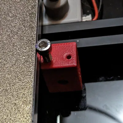 Dừng đỡ đĩa linh hoạt Voron 2.4 bằng vít M3 hoặc M5