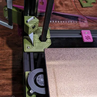 Nắp đậy dây Z Voron 2.4R2 với khe cắm dây ribbon