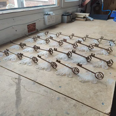 Chìa khóa bay Harry Potter dễ in không cần hỗ trợ