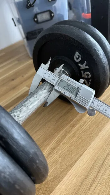 Mở rộng độ dày tay cầm tạ từ 25mm lên 30mm - Image 1