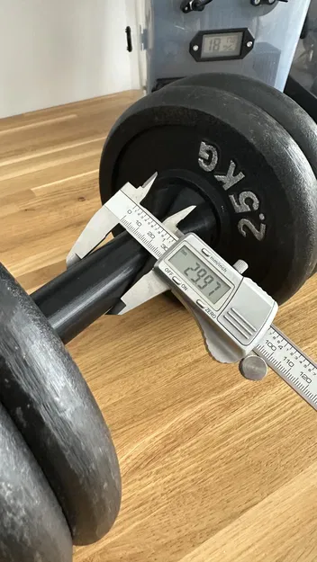 Mở rộng độ dày tay cầm tạ từ 25mm lên 30mm - Image 2