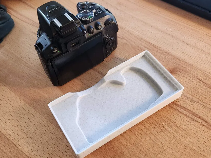 Hộp tổ chức Gridfinity cho máy ảnh Nikon D5300 - Image 1