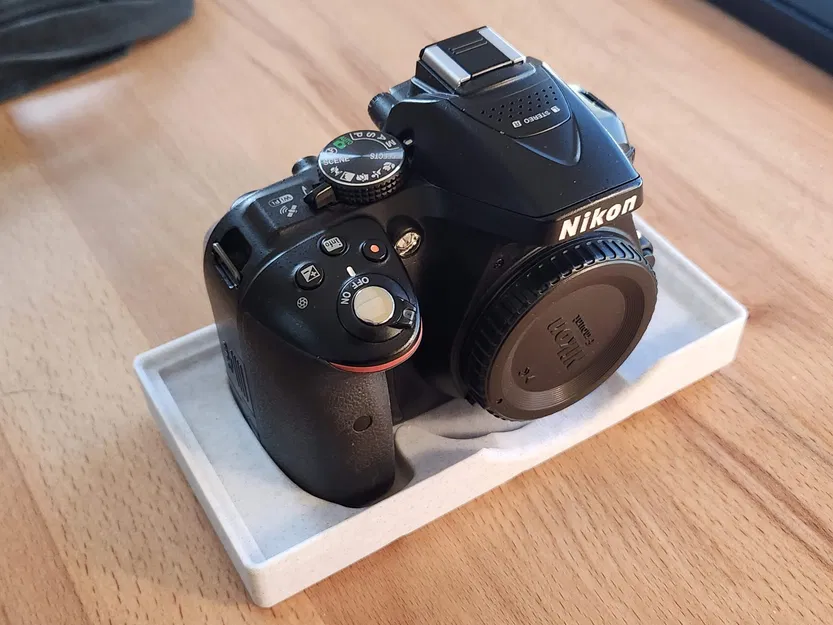 Hộp tổ chức Gridfinity cho máy ảnh Nikon D5300 - Image 2