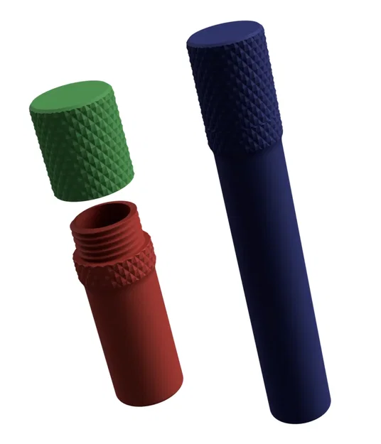 Hộp đựng kim may và mũi khoan với nắp vít - Image 1