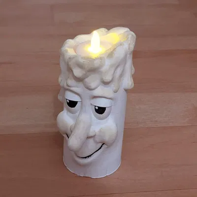 Nến Giáng Sinh Hoạt Hình Hài Hước (Số 1 trong 4)