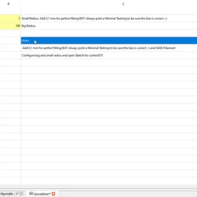 Bộ chuyển đổi ống có thể cấu hình được trong FreeCAD