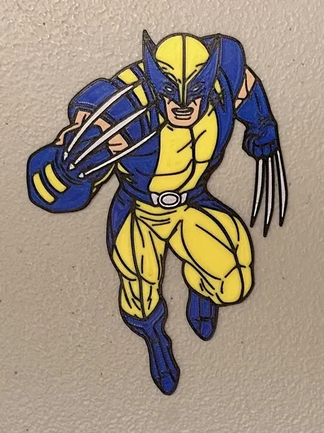 Nam châm Wolverine đa sắc màu 6 màu - Image 1