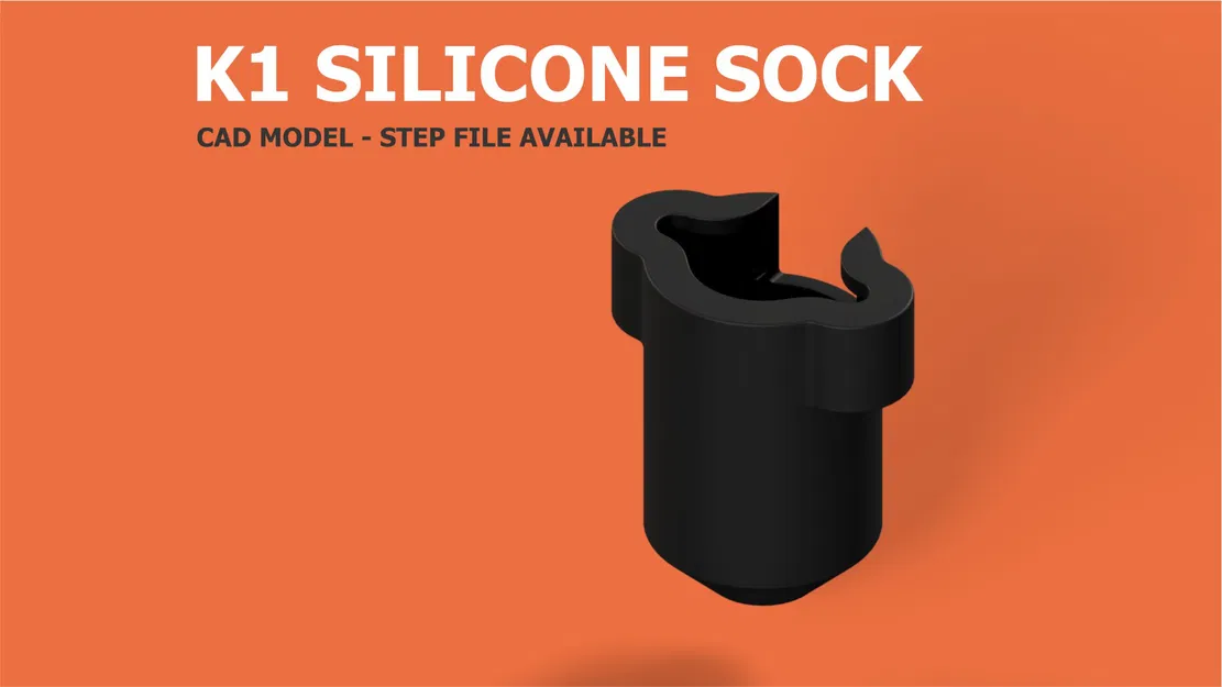 Tất cả về tất silicon Creality K1 - Mô hình CAD - Image 1