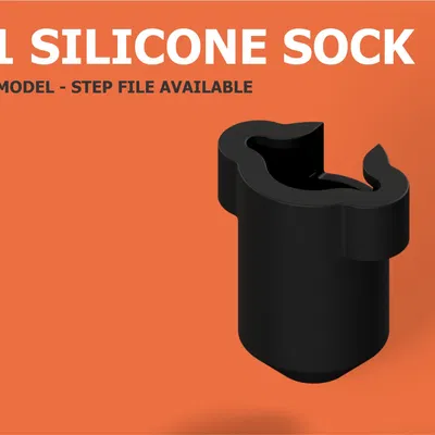 Tất cả về tất silicon Creality K1 - Mô hình CAD