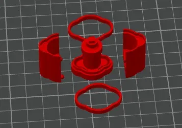 Mẫu bao bọc đầu nóng Creality K1 - Image 2