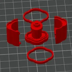 Mẫu bao bọc đầu nóng Creality K1