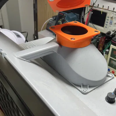 Gắn kết từ tính 100mm đến 75mm cho buồng phun sơn