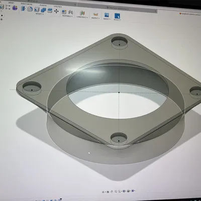 Gắn kết từ tính 100mm đến 75mm cho buồng phun sơn