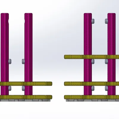 Giá đỡ dụng cụ viết và vẽ thiết kế hình lục giác