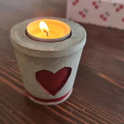 Giá đỡ nến bê tông cho đèn Teelight