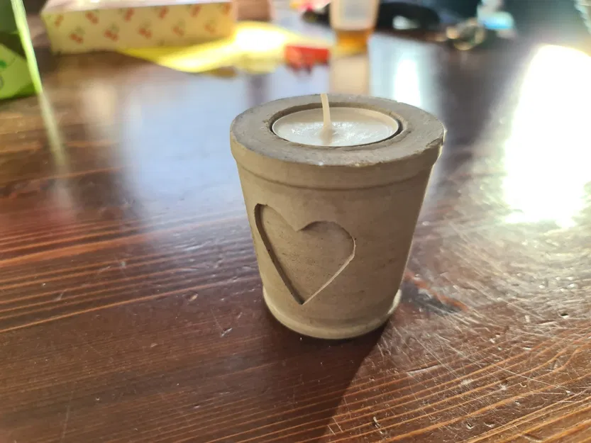 Giá đỡ nến bê tông cho đèn Teelight - Image 2