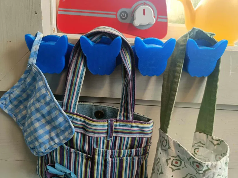 Móc treo hình chó bulldog Pháp độc đáo và tiện lợi - Image 3