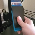 Ví đựng thẻ mỏng - 5 thẻ, cơ chế trượt, snapfit - Thumbnail 1