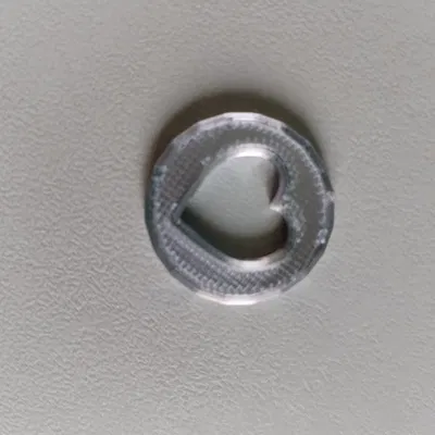 Jeton hình trái tim 23mm cho trò chơi và phần thưởng