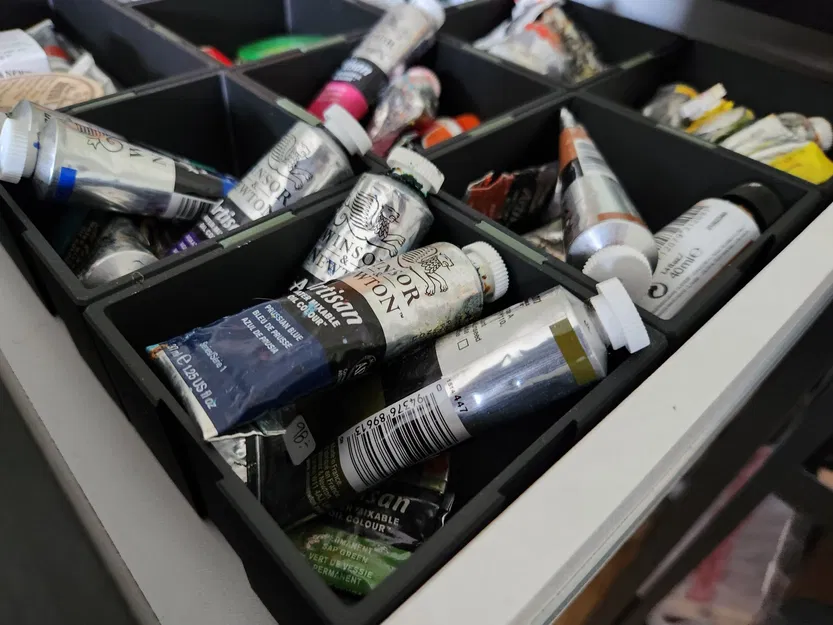 Tổ chức ngăn kéo đơn giản với hộp và bộ kết hợp - Image 2